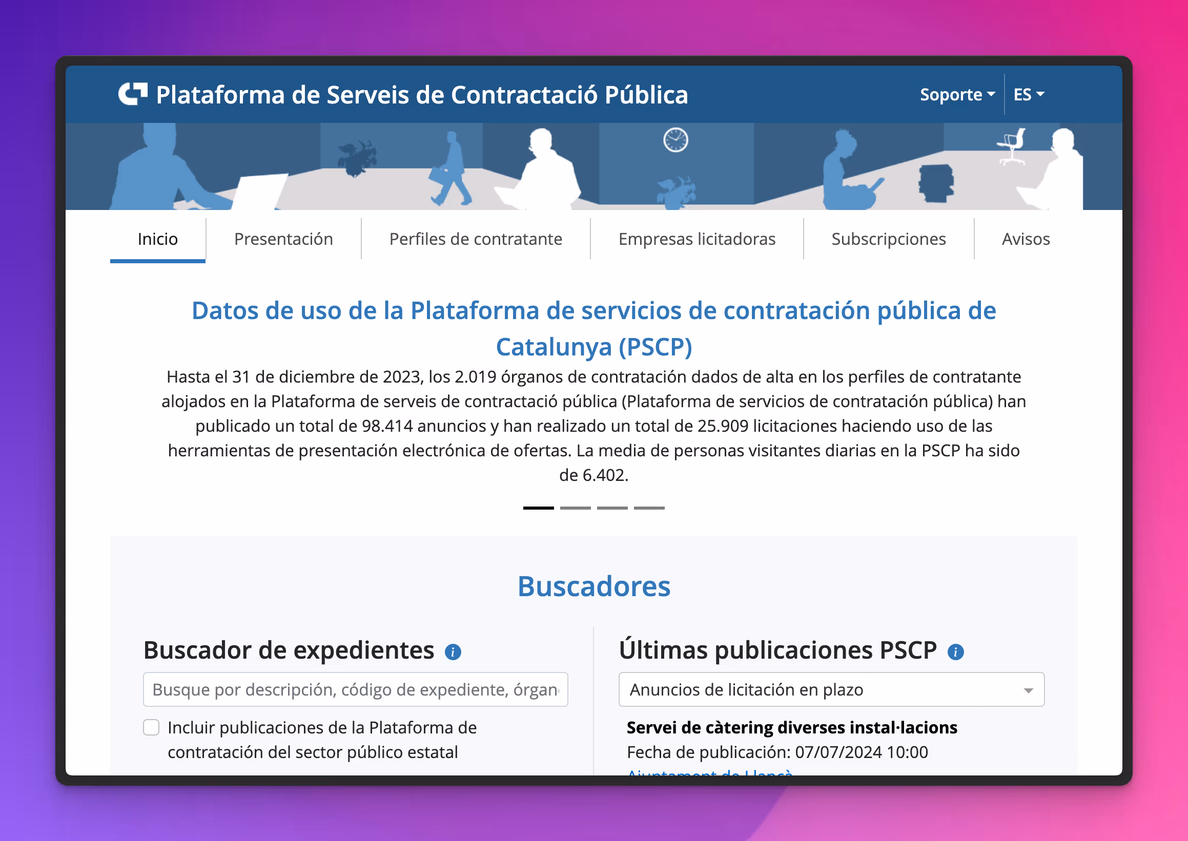 Plataforma de Contratación